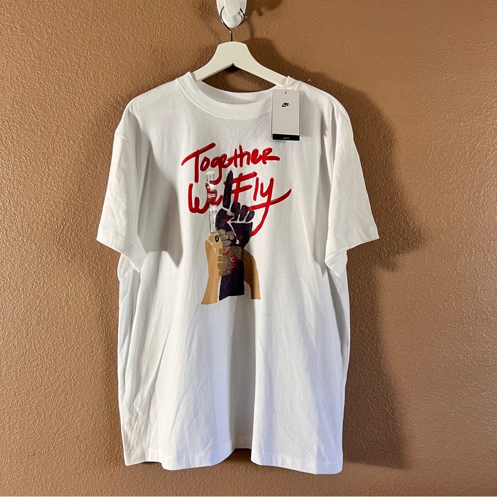 Nike Fly Collective Optimism Women’s Together We Fly Tee Shirt Size Large NWT